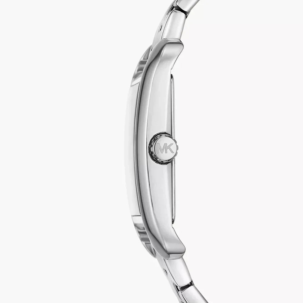 Michael Kors Monroe Three Hand Silver Dial Silver Steel Strap Watch for Women - MKO1033 Buy Now By Michael Kors