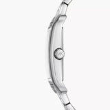 Michael Kors Monroe Three Hand Silver Dial Silver Steel Strap Watch for Women - MKO1033 Buy Now By Michael Kors