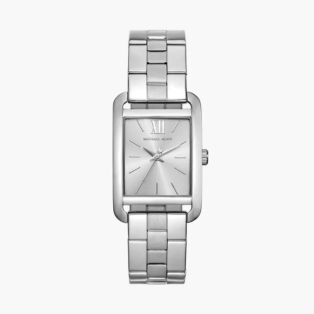 Michael Kors Monroe Three Hand Silver Dial Silver Steel Strap Watch for Women - MKO1033 Buy Now By Michael Kors