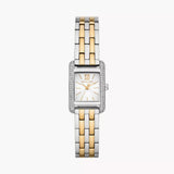 Michael Kors Three-Hand White Dial Two Tone Steel Strap Watch for Women - MKO1035 Buy Now By Michael Kors