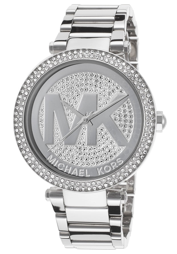 Michael Kors Parker Silver Dial Silver Steel Strap Watch for Women - MK5925 Buy Now By Michael Kors