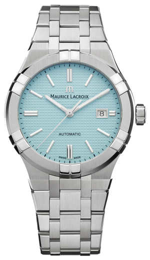 Maurice Lacroix Aikon Automatic Limited Summer Edition Blue Dial Silver Steel Strap Watch For Men - AI6008-SS00F-431-1 Buy Now By Maurice Lacroix