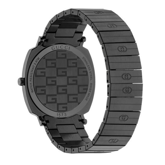 Gucci Grip Quartz Grey Dial Grey Steel Strap Watch For Men - YA157429 Buy Now By Gucci