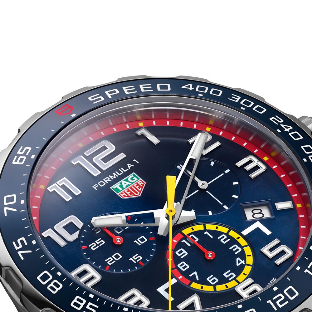 Tag Heuer Formula 1 Aston Martin Red Bull Racing Blue Dial Silver Steel Strap Watch for Men - CAZ101AB.BA0842 Buy Now By Tag Heuer