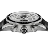 Tag Heuer Autavia Chronometer Flyback Chronograph Silver Dial Black Leather Strap Watch for Men - CBE511B.FC8279 Buy Now By Tag Heuer