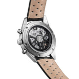 Tag Heuer Carrera Chronograph 60th Anniversary Silver Dial Black Leather Strap Watch for Men - CBK221H.FC8317 Buy Now By Tag Heuer