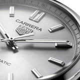 Tag Heuer Carrera Date Silver Dial Black Leather Strap Watch for Men - WBN2111.FC6505 Buy Now By Tag Heuer