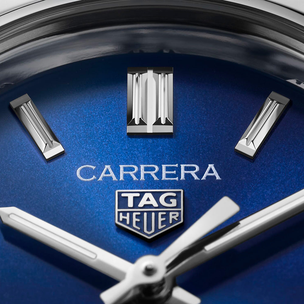 Tag Heuer Carrera Blue Dial Silver Steel Strap Watch for Women - WBN2411.BA0621 Buy Now By Tag Heuer