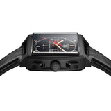 Tag Heuer Monaco Automatic Chronograph Black Dial Black Leather Strap Watch for Men - CBL2180.FC6497 Buy Now By Tag Heuer