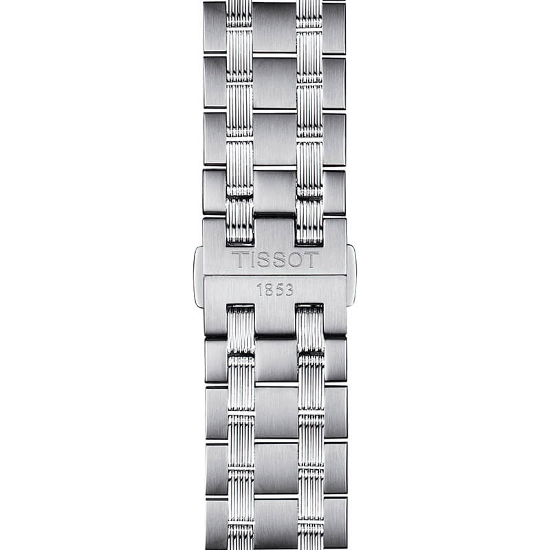 Tissot T Classic Automatic III Day Date White Dial Silver Steel Strap Watch for Men - T065.930.11.031.00 Buy Now By Tissot