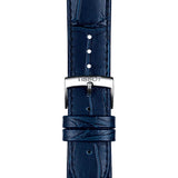 Tissot Carson Premium Blue Dial Blue Leather Strap Watch For Men - T122.410.16.043.00 Buy Now By Tissot