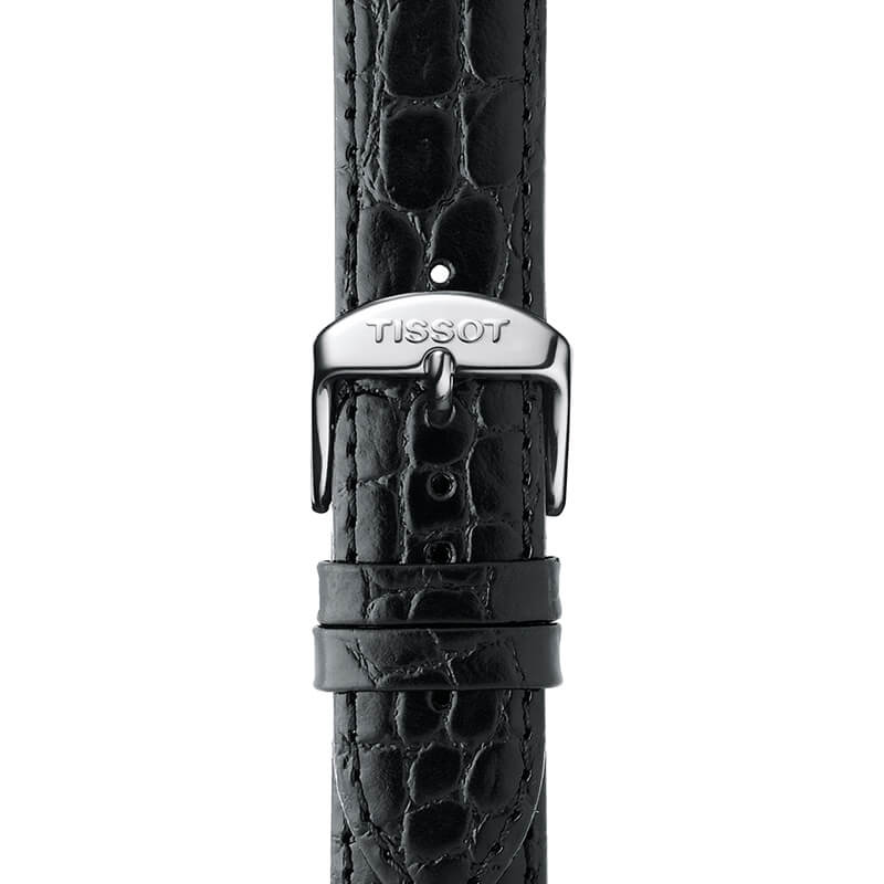 Tissot Classic Dream Black Dial Black Leather Strap Watch for Men - T033.410.16.053.01 Buy Now By Tissot