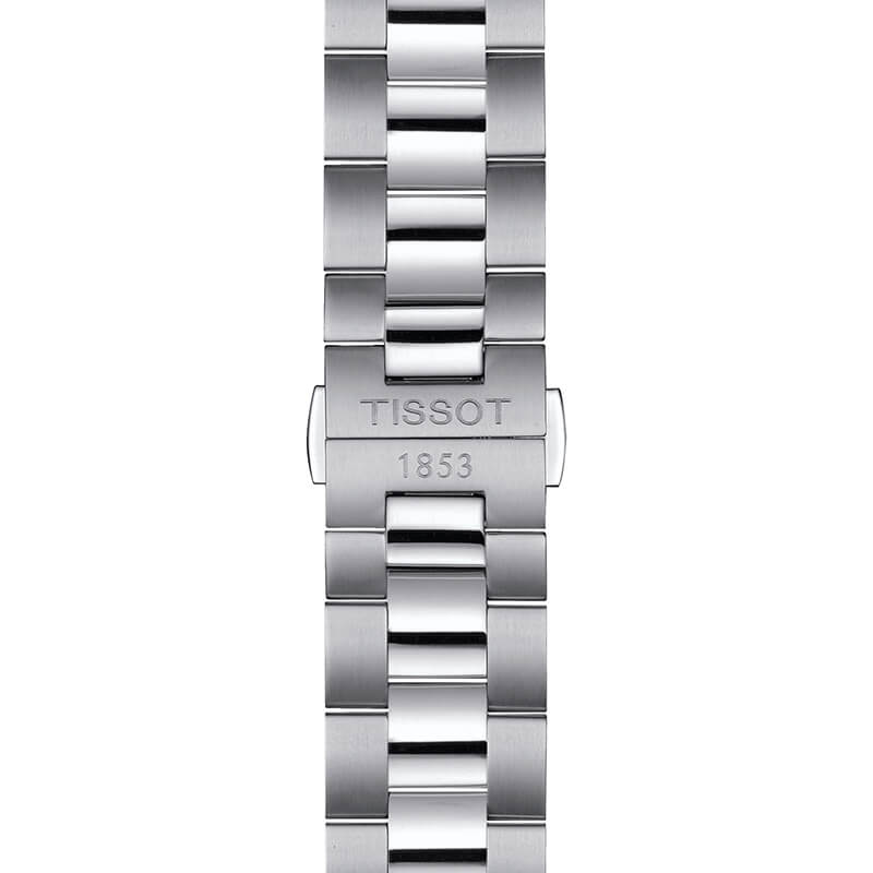 Tissot Gentleman Powermatic 80 Silicium Silver Dial Silver Steel Strap Watch For Men - T127.407.11.031.00 Buy Now By Tissot