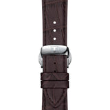 Tissot Gentleman Powermatic 80 Silicium Black Dial Brown Leather Strap Watch For Men - T127.407.16.051.01 Buy Now By Tissot