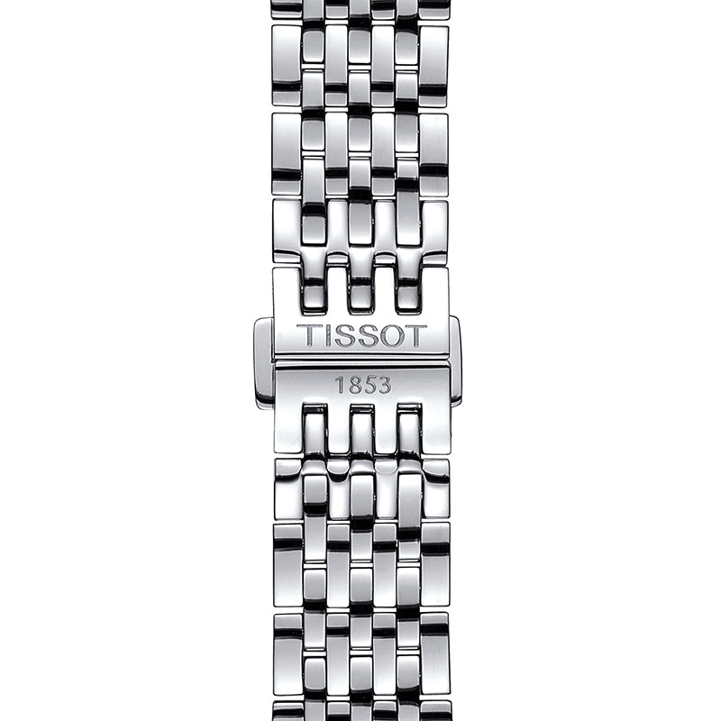 Tissot Le Locle Automatic Black Dial Silver Steel Strap Watch For Men - T41.1.483.53 Buy Now By Tissot