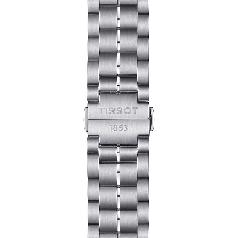 Tissot Luxury Powermatic 80 Grey Dial Silver Steel Strap Watch for Men - T086.407.11.061.00 Buy Now By Tissot