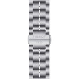Tissot T Classic Luxury Powermatic 80 White Dial Silver Steel Strap Watch For Men - T086.408.11.016.00 Buy Now By Tissot