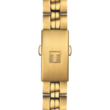 Tissot T Classic PR 100 Lady White Dial Gold Steel Strap Watch for Women - T101.210.33.031.00 Buy Now By Tissot