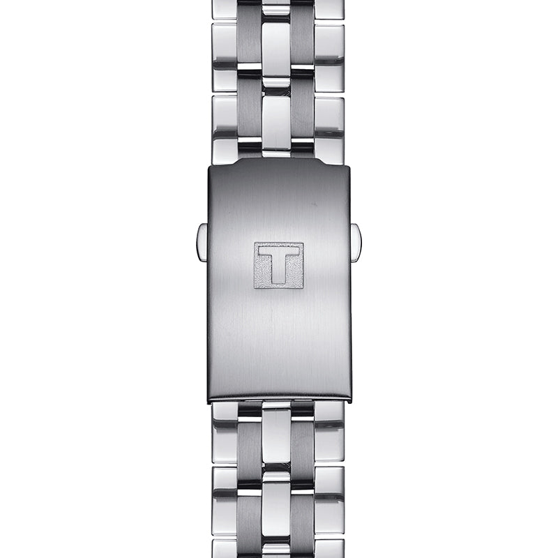 Tissot T Sport PRC200 Chronograph Black Dial Silver Steel Strap Watch for Men - T17.1.586.52 Buy Now By Tissot