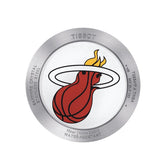 Tissot Quickster Chronograph NBA Miami Heat Edition White Dial Two Tone NATO Strap Watch for Men - T095.417.17.037.08 Buy Now By Tissot