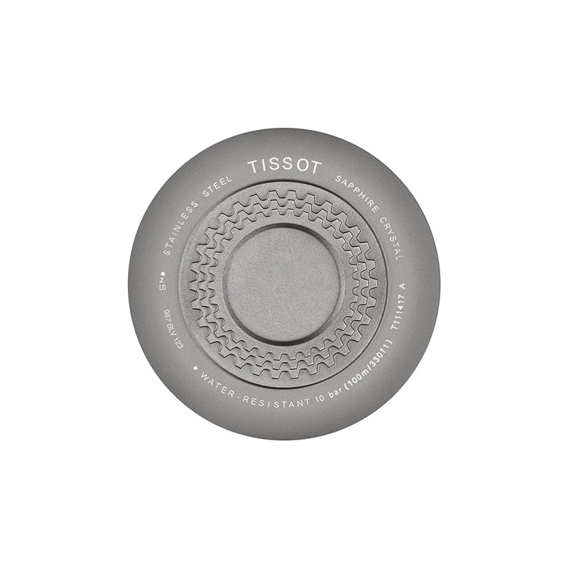 Tissot T Race Cycling Chronograph Black Dial Two Tone Rubber Strap Watch For Men - T111.417.37.441.05 Buy Now By Tissot