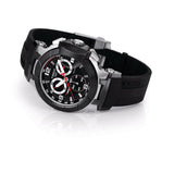 Tissot T Race Chronograph Black Dial Black Rubber Strap Watch for Men - T048.417.27.057.00 Buy Now By Tissot