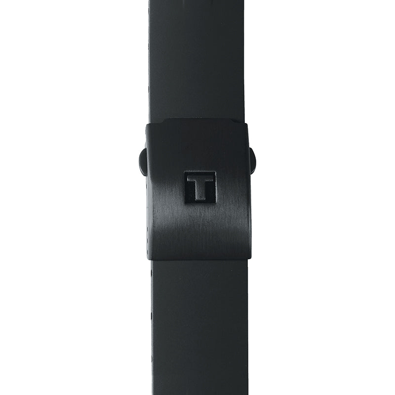 Tissot T Race Chronograph Black Dial Black Rubber Strap Watch for Men - T048.417.37.057.00 Buy Now By Tissot