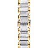 Tissot T Wave Mother of Pearl Dial Two Tone Steel Strap Watch for Women - T023.210.22.117.00 Buy Now By Tissot