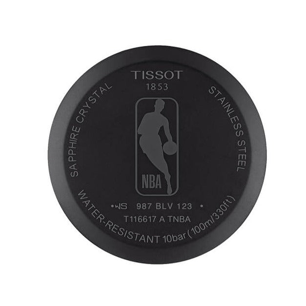 Tissot T Sport Chrono XL NBA Teams Special Chicago Bulls Edition Black Dial Black Leather Strap Watch for Men - T116.617.36.051.00 Buy Now By Tissot