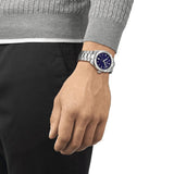 Tissot PR 100 Sport Blue Dial Silver Steel Strap Watch For Men - T101.610.11.041.00 Buy Now By Tissot