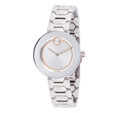 Movado Bold Silver Dial Silver Steel Strap Watch For Women - 3600381 Buy Now By Movado