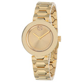 Movado Bold Gold Dial Gold Steel Strap Watch For Women - 3600382 Buy Now By Movado