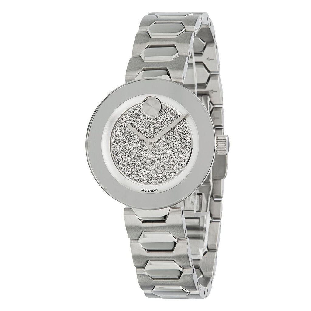Movado Bold Silver Dial Silver Steel Strap Watch For Women - 3600567 Buy Now By Movado