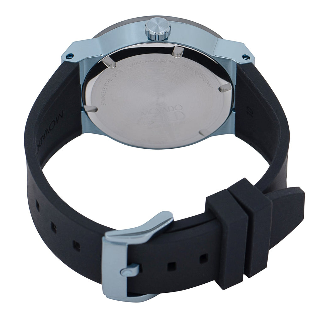 Movado Bold Fusion Black Dial Black Rubber Strap Watch for Men - 3600626 Buy Now By Movado