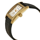 Movado Heritage Mother of Pearl White Dial Black Leather Strap Watch For Women - 3650050 Buy Now By Movado