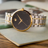 Movado 1881 Automatic Black Dial Two Tone Steel Strap Watch For Men - 0606916 Buy Now By Movado