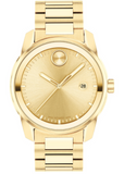 Movado Bold Verso Gold Dial Gold Steel Strap Watch for Men - 3600861 Buy Now By Movado