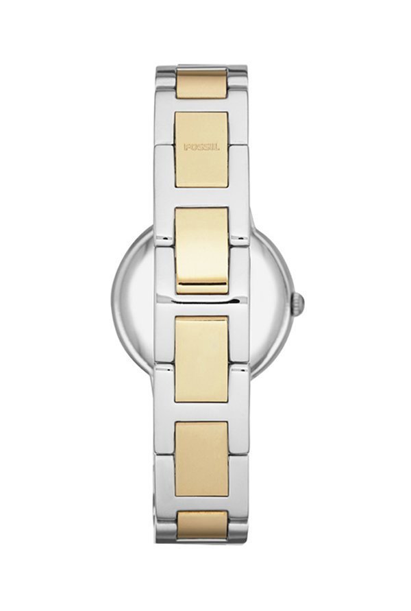 Fossil Virginia Silver Dial Two Tone Steel Strap Watch for Women - ES3503 Buy Now By Fossil