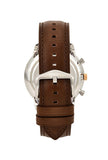 Fossil Neutra Chronograph Black Dial Brown Leather Strap Watch for Men - FS5408 Buy Now By Fossil