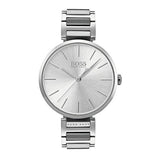 Hugo Boss Allusion Quartz Silver Dial Silver Steel Strap Watch For Women - 1502414 Buy Now By Hugo Boss