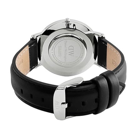 Daniel Wellington Classic Sheffield Black Dial Black Leather Strap Watch For Men - DW00100133 Buy Now By Daniel Wellington
