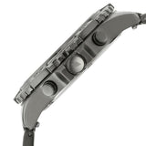 Fossil Goodwin Chrono Analog Black Dial Grey Steel Strap Watch for Men - FS5518 Buy Now By Fossil