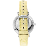 Fossil Jacqueline Three-Hand White Dial Yellow Leather Strap Watch for Women - ES4812 Buy Now By Fossil