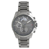 Tommy Hilfiger Decker Quartz Black Dial Black Steel Strap Watch for Men - 1791347 Buy Now By Tommy Hilfiger