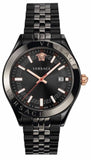 Versace Hellenyium Analog Black Dial Black Steel Strap Watch For Men - VEVK00320 Buy Now By Versace