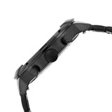 Fossil Bronson Chronograph Black Dial Black Steel Strap Watch for Men - FS5712 Buy Now By Fossil