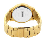 Guess Crush Gold Dial Gold Steel Strap Watch For Women - GW0020L2 Buy Now By Guess
