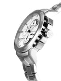 Maserati Ingegno Chronograph White Dial Silver Steel Strap Watch For Men - R8873619004 Buy Now By Maserati