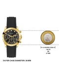 Guess Eclipse Multi Function Black Dial Black Rubber Strap Watch for Women - GW0315L1 Buy Now By Guess