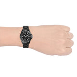 Fossil FB-01 Three-Hand Black Dial Black Ceramic Strap Watch for Women - CE1108 Buy Now By Fossil
